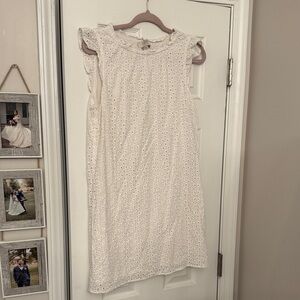 LOFT Elegant White Dress
